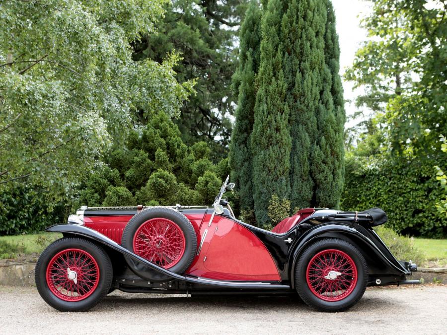  MG NA Magnette Drophead Coupe by Allingham 1934 года  (фото 3 из 5)